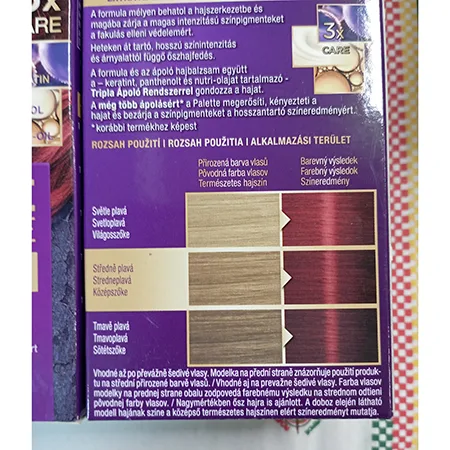 Tinture per capelli «INTENSIVE COLOR CREME» — foto 3 dell'alert A12/01188/24