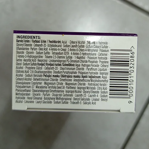 Tintura per capelli «INTENSIVE COLOR CREME» — foto 4 dell'alert SR/02260/25