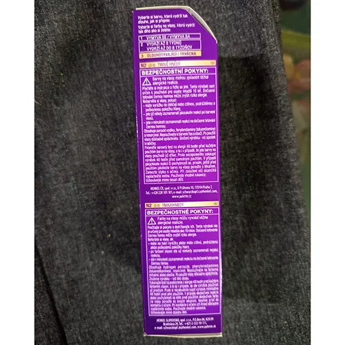 Tintura per capelli «INTENSIVE COLOR CREME» — foto 4 dell'alert SR/03259/25