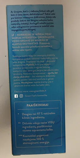 Crema viso «Intensively Moisturizing Face Cream» — foto 3 dell'alert A12/01203/22