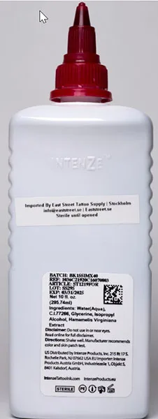 Inchiostro del tatuaggio «Intenze Formula 23» (Intenze Tattoo Ink)