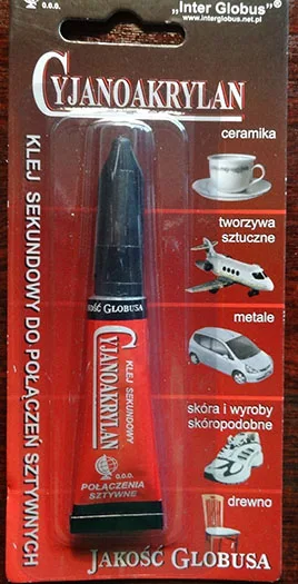 Colla «Inter Globus CYJANOAKRYLAN SZTYWNY» (Inter Globus)