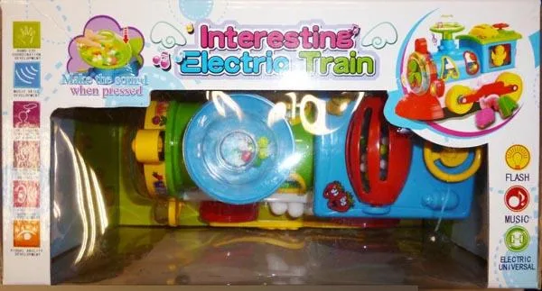 Treno giocattolo in plastica «Interesting Electric Train» — foto 2 dell'alert A12/1083/16