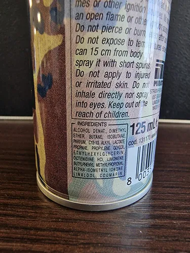 Spruzzo di deodorante «Intesa Parfum Deodorant Spray super sex» — foto 2 dell'alert A12/01519/23