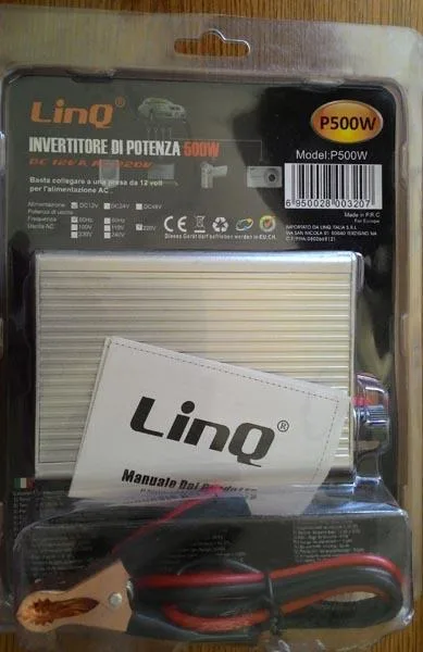 Inverter di potenza dell'automobile «INVERTITORE DI POTENZA 500W» — foto 2 dell'alert A12/0910/16