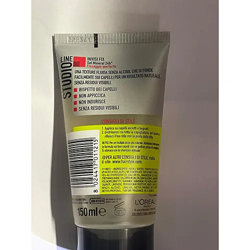 Gel per capelli «Invisi Fix» — foto 2 dell'alert A12/02068/24