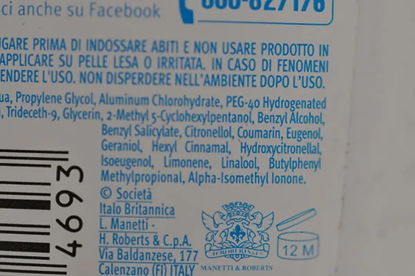 Deodorante spray «Invisible fresh» — foto 8 dell'alert A12/01473/23