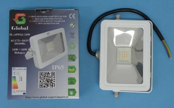 Proiettore a LED «IP65 LED FLOOD LIGHT REFLECTOR» (Global)