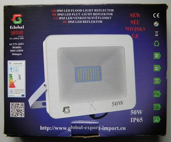 Proiettore a LED «IP65 LED FLOOD LIGHT REFLECTOR» (Global)