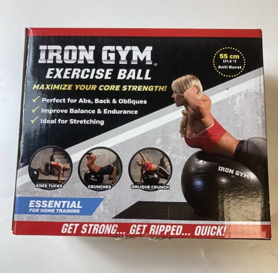 Palla di esercizio «Iron Gym Exercise ball» — foto 1 dell'alert A12/01894/23