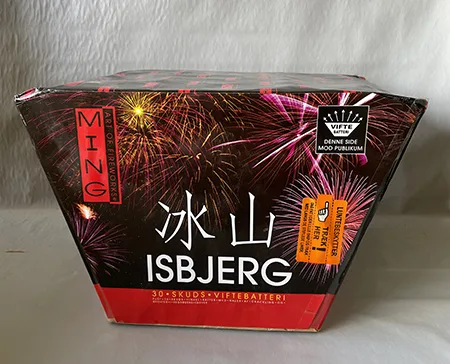 Fuochi d'artificio «Isbjerg 30 Skuds Viftebatteri» — foto 3 dell'alert A12/01354/22