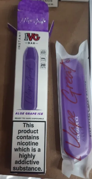 Sigaretta elettronica usa e getta «IVG Bar 20mg/ml 2ml» (IVG Bar)