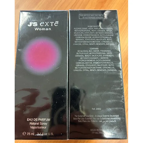 Profumo «J's Exte woman» — foto 1 dell'alert SR/02341/25