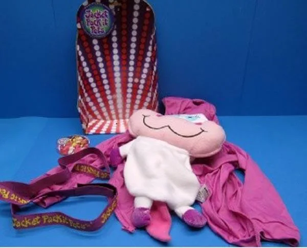 Giocattolo morbido con giacca per bambini «Jacket Pack it Pets» (Glop, JAY@PLAY)