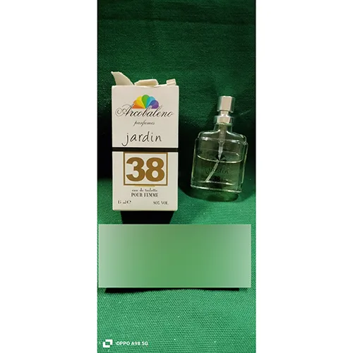 Eau de toilette «Jardin 38» (Arcobaleno parfumes)
