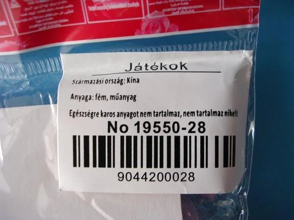 Set di bambole di plastica «Játékok» — foto 2 dell'alert A12/1568/19