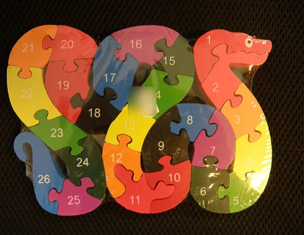 Puzzle di legno «játékszer / Toy»