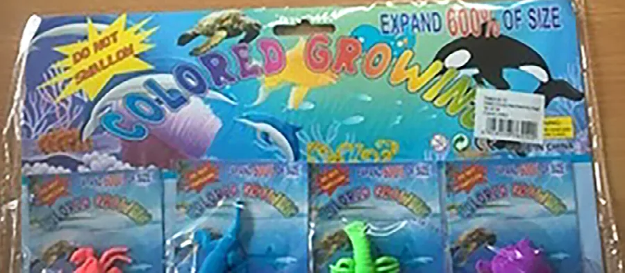 Giocattolo espandibile «Jelly Growing Sea Life Creatures» — foto 2 dell'alert A12/00664/20