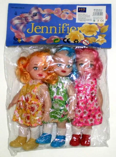 Set di bambole di plastica «Jennifier» (Unknown)