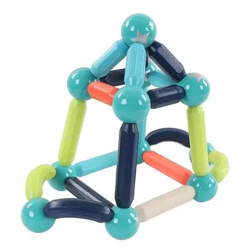 Giocattolo magnetico dell'edificio «jeu de construction magnétique classic 42 pièces blocs construction magnétiques» (Baiq)