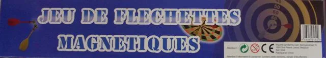 Freccette con freccette magnetiche «Jeu de flechettes magnetiques (Magnetic darts game)» (Come On)