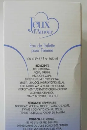 Profumo «Jeux d'amor» — foto 2 dell'alert A12/02871/23