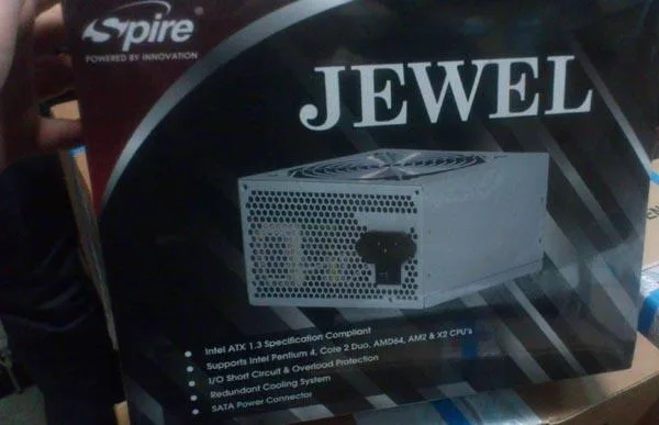 Alimentazione elettrica per PC «Jewel 550W» (SPIRE)