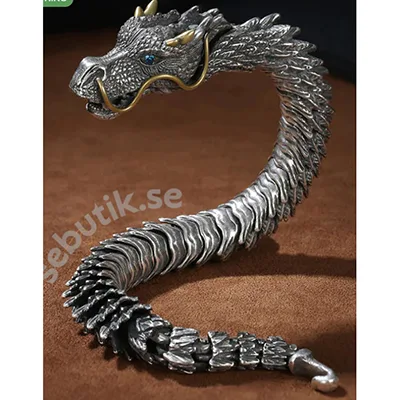 Braccialetto «Jewelance SilverDragon - Sterling Silver bracelet» — foto 1 dell'alert SR/00936/25