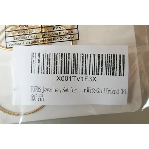 Set di gioielli «Jewellery Set for Wife Girlfriend (Blue)» — foto 2 dell'alert A12/03146/24