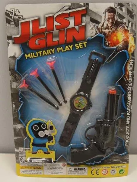 Set di armi giocattolo «Jlist Glin Military play set» (Jafri Toys)