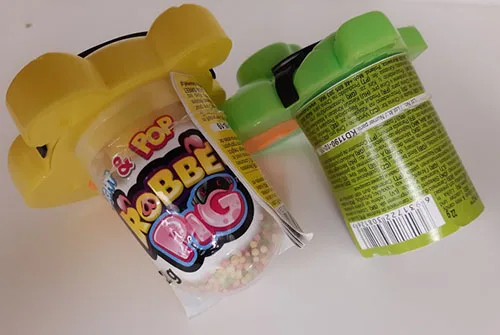 Giocattolo «Johny Bee Robber Pig Light & Pop 22 g» — foto 4 dell'alert A12/01485/21