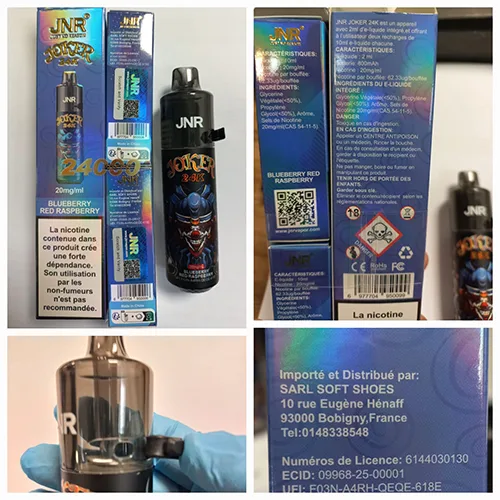 Sigaretta elettronica «Joker 24K» — foto 1 dell'alert SR/02217/25