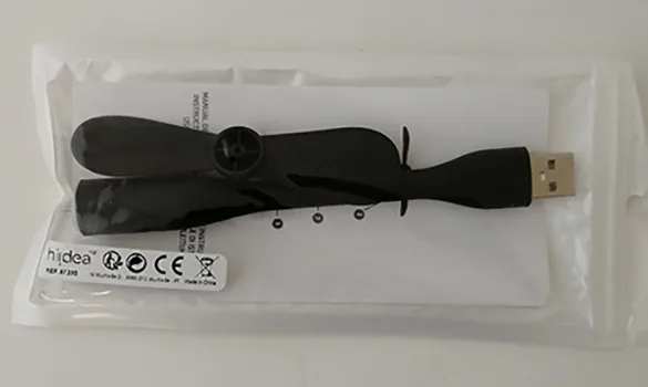 Un mini ventilatore portatile «Jomar portabel minifläkt» — foto 1 dell'alert A12/01840/21