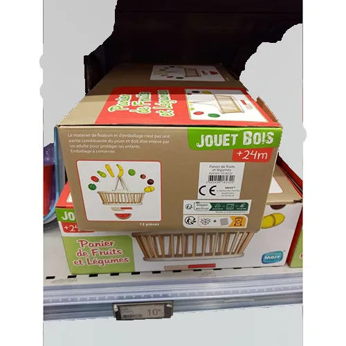 Giocattolo di legno «Jouet bois - Panier de fruits et légumes» (Mojy)