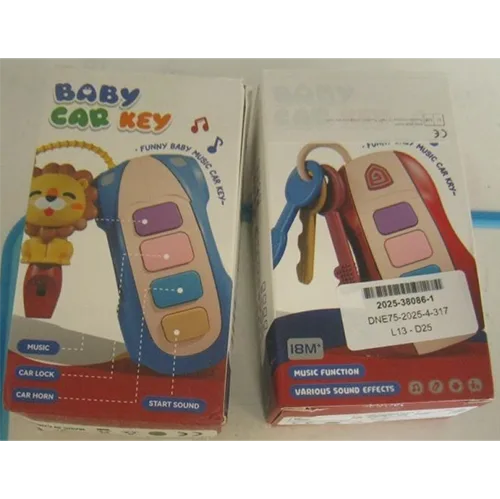 Giocattolo di plastica «Jouet de simulation pour enfants, maison de jeu, clé de voiture musicale, voitures intel…» — foto 3 dell'alert SR/02786/26