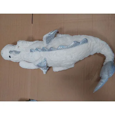 Giocattolo morbido «Jouet en peluche Dragon blanc géant de 150cm, avec corne de licorne, ptérosaure volant, …» — foto 2 dell'alert SR/00147/26