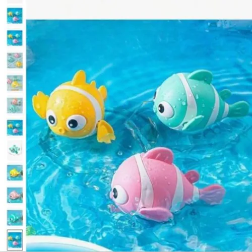 Giocattolo da bagno «Jouets de bain Poissons clowns nageant x3»