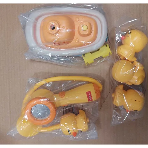 Giocattolo da bagno «Jouets de bain pour bébé pour enfants, jouets de bain d'eau par pulvérisation, canard él…»