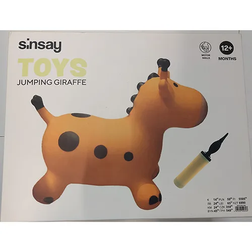 Giocattolo gonfiabile «Jumping Giraffe» (Sinsay)