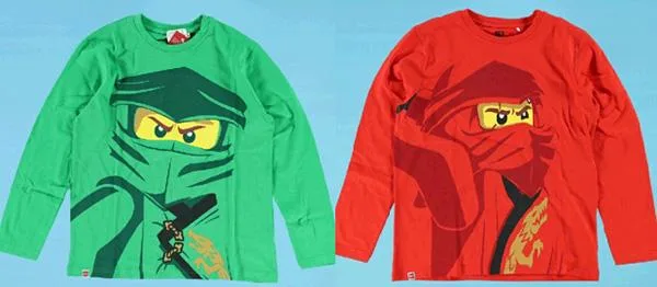 Camicia per bambini «Jungen Shirt» (LEGO® NINJAGO®)