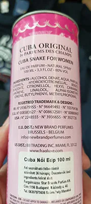 Profumo «Jungle Snake Eau de Parfum for women» — foto 3 dell'alert A12/01893/23