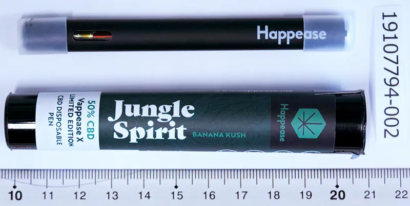 Sigaretta elettronica monouso «Jungle Spirit Banana Kush» — foto 1 dell'alert A12/00446/20