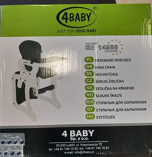 Set di seggioloni per bambini «JUST FOR YOUR BABY» — foto 2 dell'alert A12/00543/21