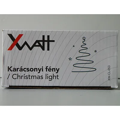 Catena di illuminazione «Karácsinyi fény / Christmas light» (XWATT)