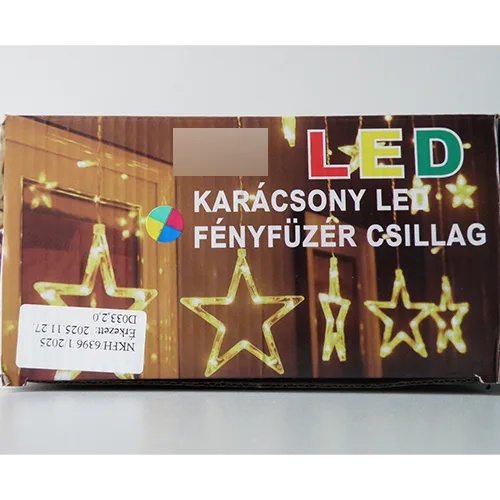 Catena di illuminazione «Karácsony LED fényfüzér csillag» — foto 3 dell'alert SR/02729/26