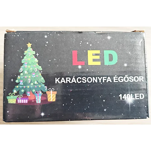 Catena di illuminazione «Karácsonyfa égősor» — foto 1 dell'alert A12/03039/24