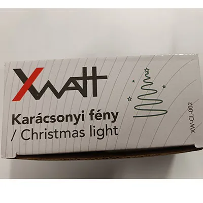 Catena di illuminazione «Karácsonyi fény / Christmas light» — foto 4 dell'alert SR/00342/25