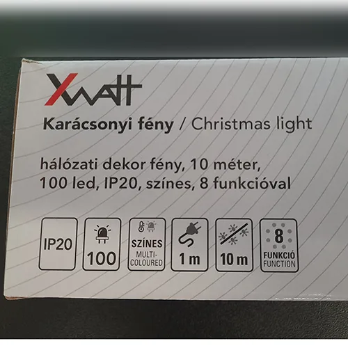 Catena di illuminazione «Karácsonyi fény, Christmas light» — foto 2 dell'alert SR/04079/25