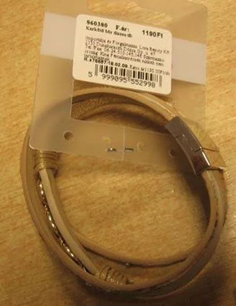 Bracciale in pelle «karkötő bőr díszes» — foto 2 dell'alert A12/1306/18