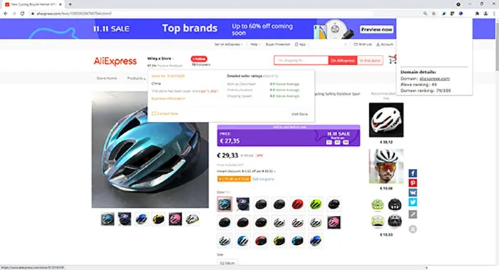 Casco da bicicletta «KASK» — foto 8 dell'alert A12/00633/22